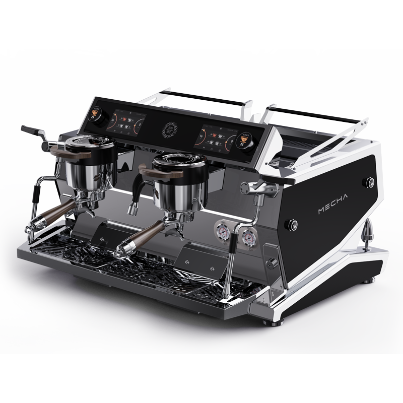 Wendougee DMecha - Dual Group Saturated Semi-Automatic Commercial Espresso Machine