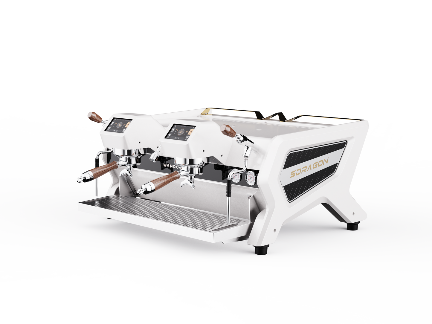 Wendougee SDragon - Dual Group Saturated Semi-Automatic Commercial Espresso Machine
