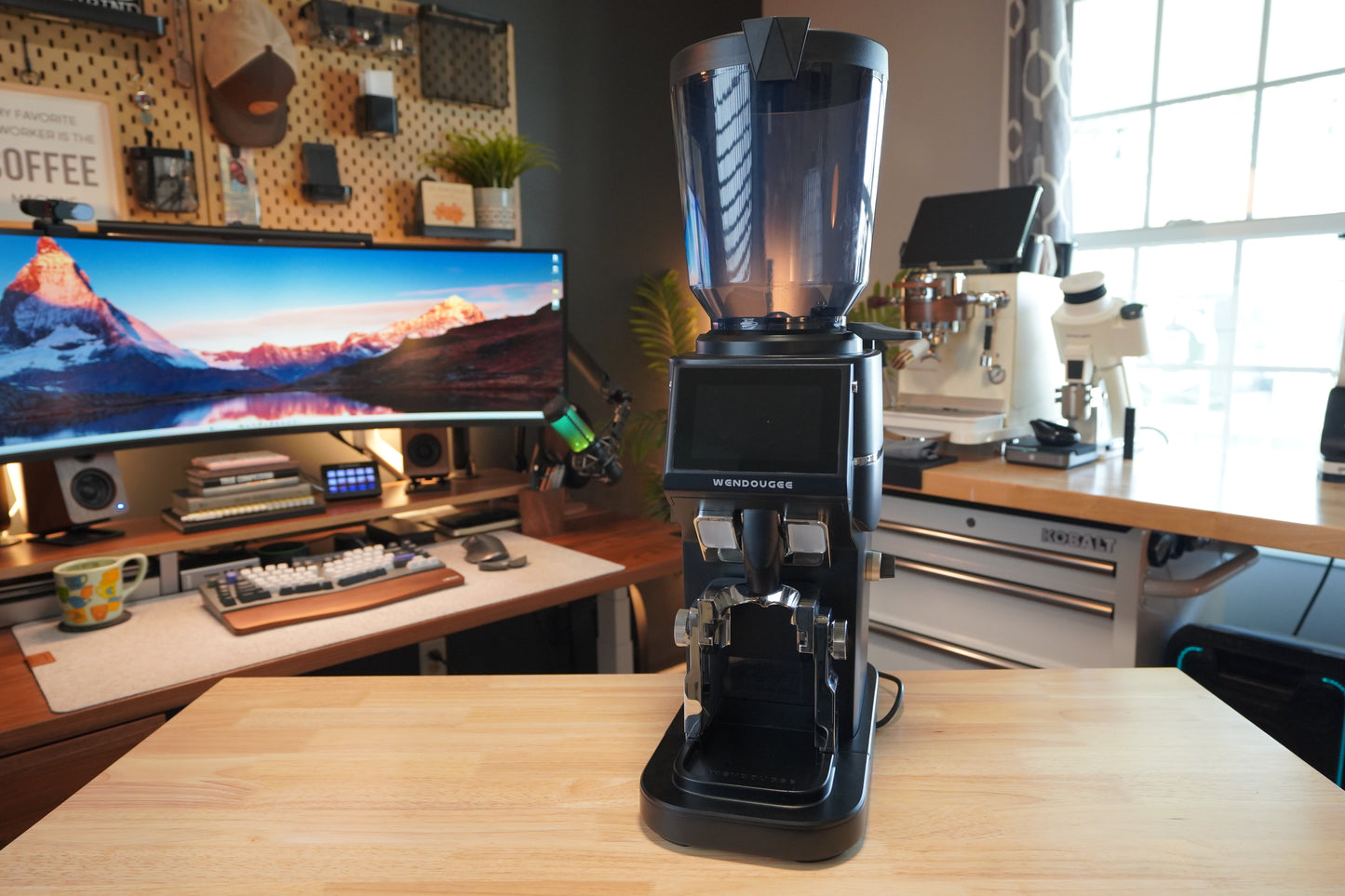 Wendougee ARES 90B-DC Espresso Grinder - Wendougee Ares 90