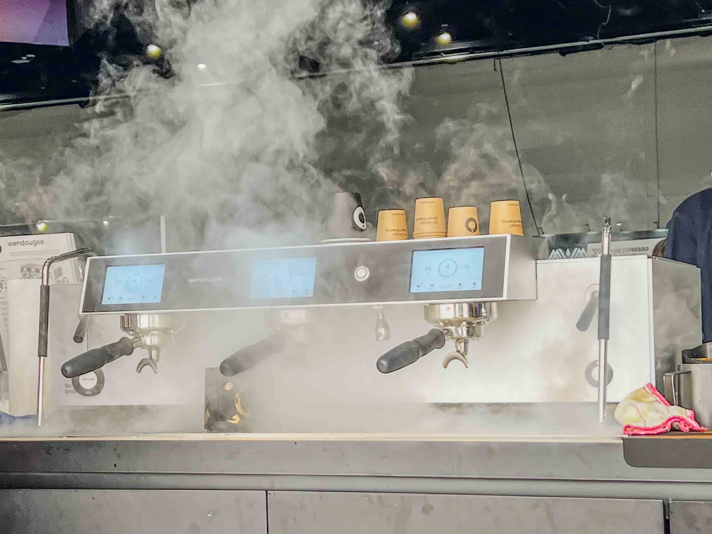 Wendougee Club 3 Group Semi Automatic Espresso Machine