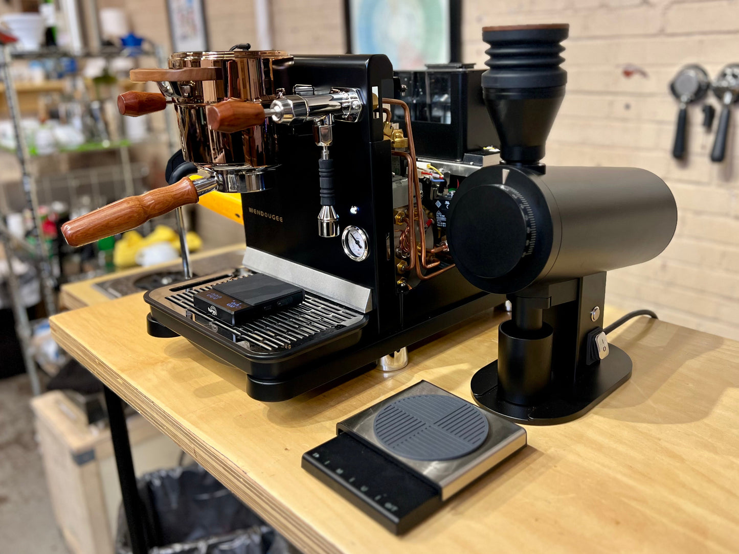 OPEN BOX Wendougee Data S Espresso Machine