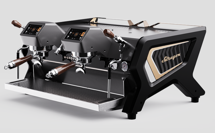 Wendougee SDragon - Dual Group Saturated Semi-Automatic Commercial Espresso Machine