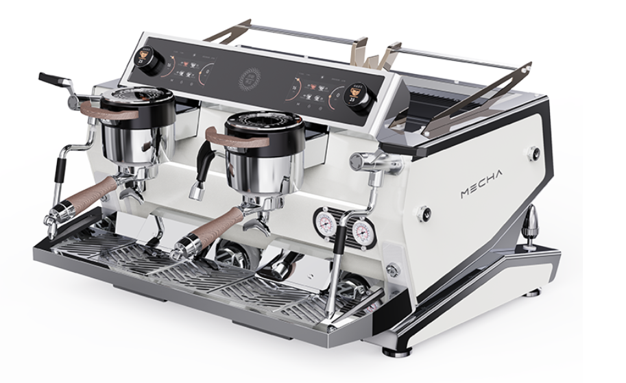 Wendougee DMecha - Dual Group Saturated Semi-Automatic Commercial Espresso Machine